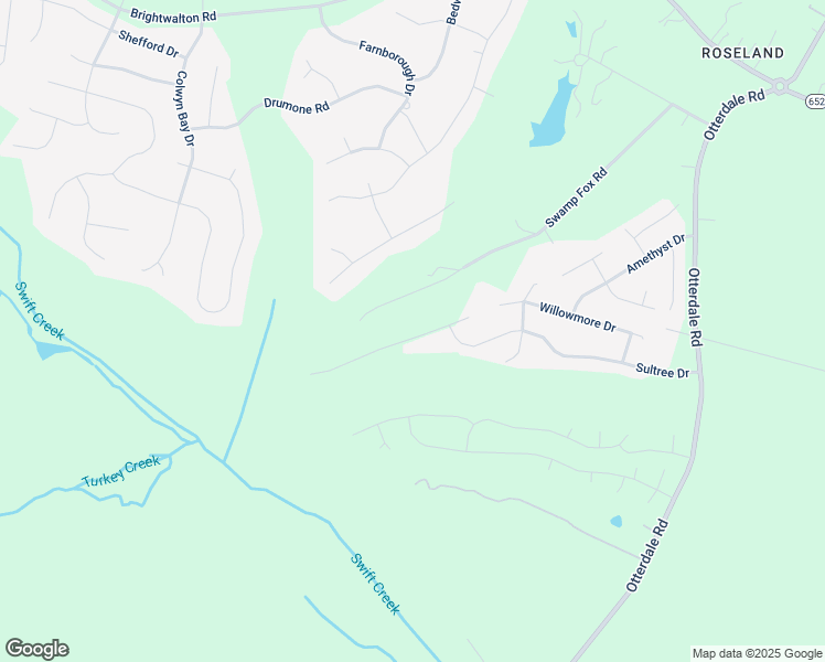 map of restaurants, bars, coffee shops, grocery stores, and more near 15824 West Millington Drive in Midlothian