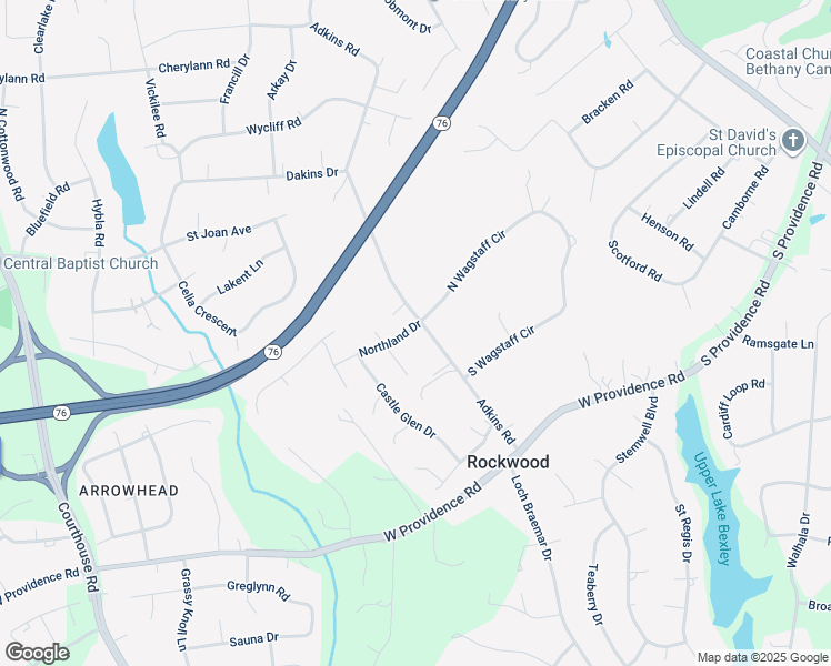 map of restaurants, bars, coffee shops, grocery stores, and more near 1900 Adkins Road in Richmond