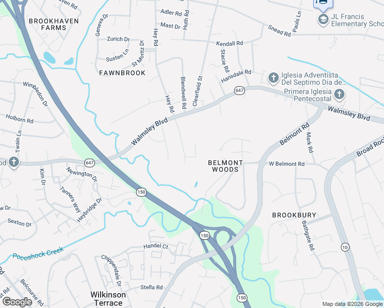 map of restaurants, bars, coffee shops, grocery stores, and more near 3101 Hey Road in Richmond