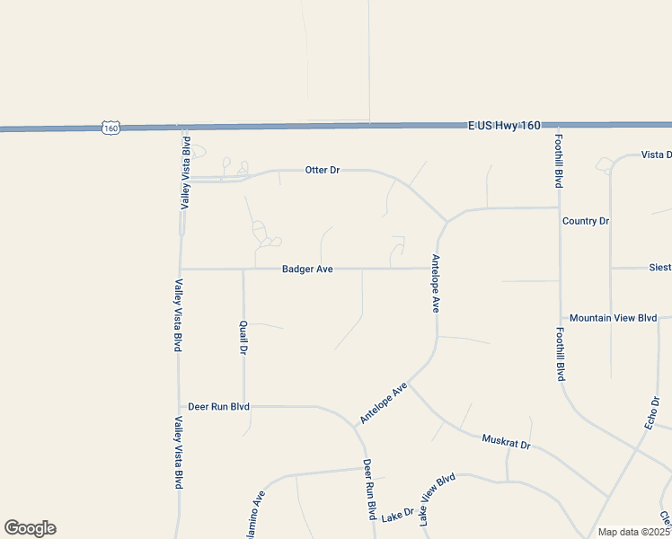 map of restaurants, bars, coffee shops, grocery stores, and more near 18364 Badger Avenue in Alamosa