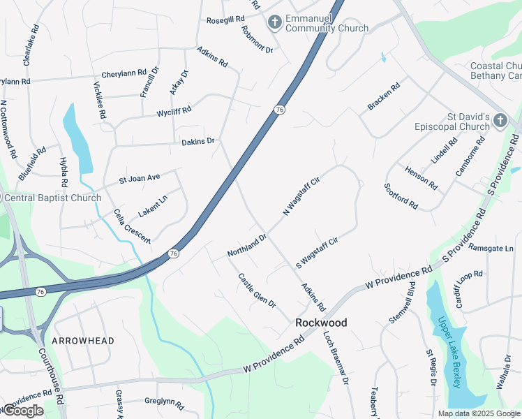 map of restaurants, bars, coffee shops, grocery stores, and more near 1809 Adkins Road in Richmond