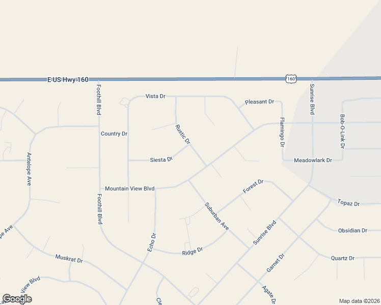 map of restaurants, bars, coffee shops, grocery stores, and more near 19407 Siesta Drive in Alamosa