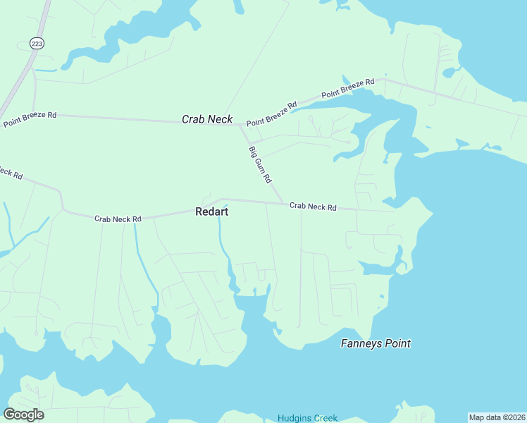 map of restaurants, bars, coffee shops, grocery stores, and more near Crab Neck Road in Hudgins