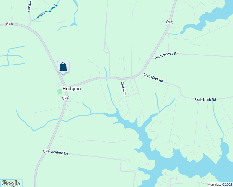 map of restaurants, bars, coffee shops, grocery stores, and more near 112 Cattail Branch in Hudgins
