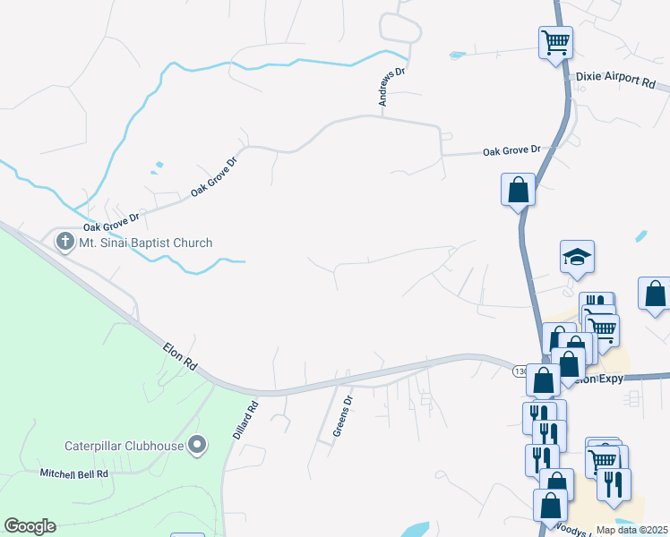 map of restaurants, bars, coffee shops, grocery stores, and more near 245 Orchard Drive in Madison Heights