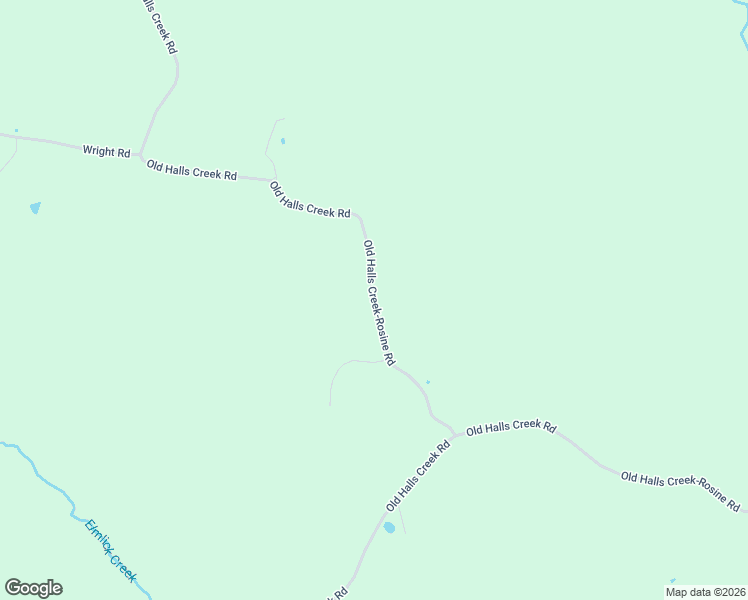 map of restaurants, bars, coffee shops, grocery stores, and more near Old Halls Creek Road in Beaver Dam