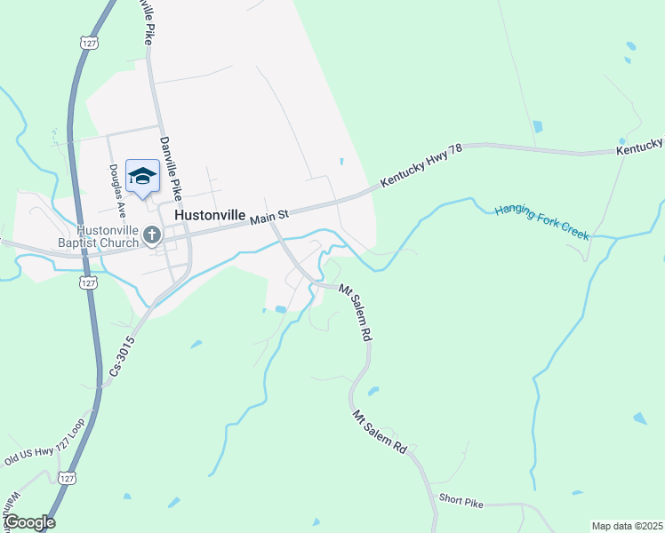 map of restaurants, bars, coffee shops, grocery stores, and more near 81 McGill Street in Hustonville