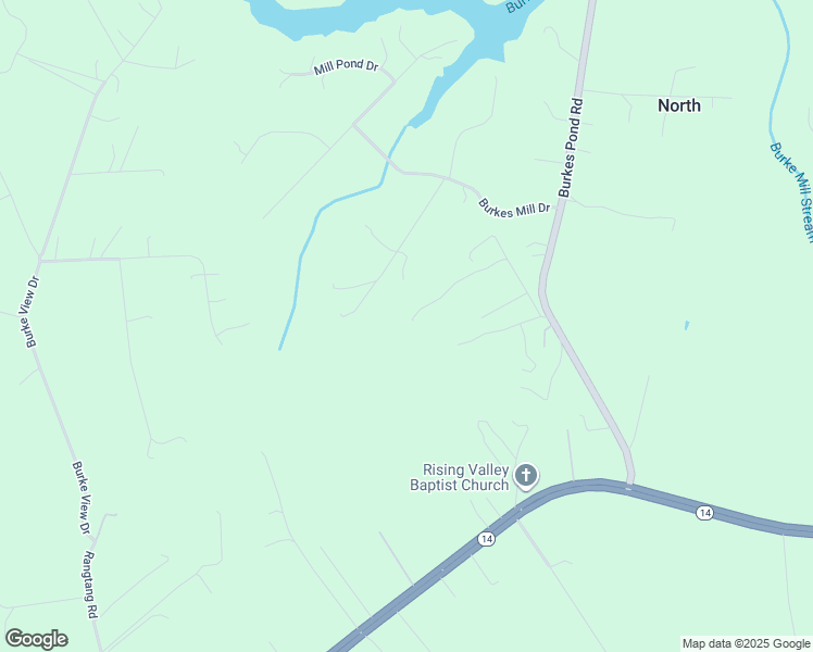 map of restaurants, bars, coffee shops, grocery stores, and more near 9550 Gee Farm Road in North