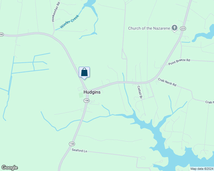 map of restaurants, bars, coffee shops, grocery stores, and more near 177 Cricket Hill Road in Hudgins