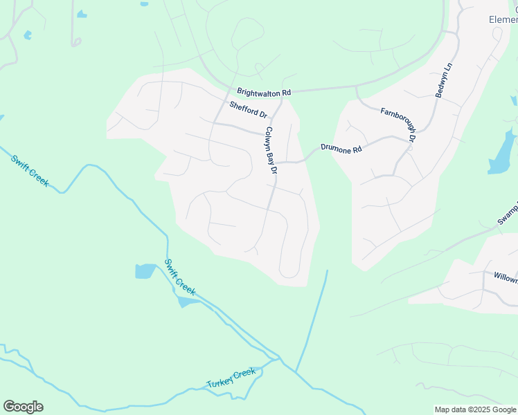 map of restaurants, bars, coffee shops, grocery stores, and more near 15912 Old Castle Road in Midlothian