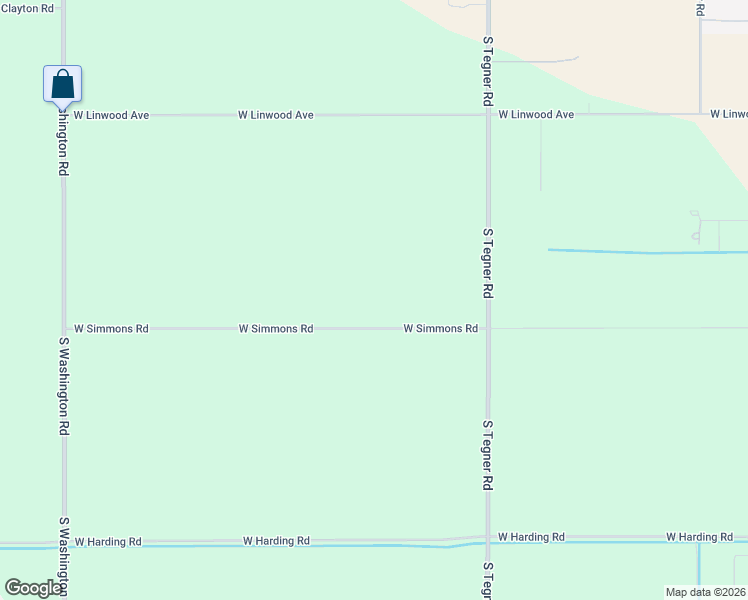 map of restaurants, bars, coffee shops, grocery stores, and more near 3201-4699 West Simmons Road in Turlock
