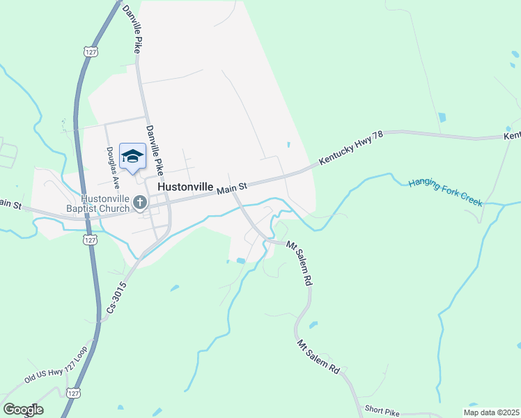 map of restaurants, bars, coffee shops, grocery stores, and more near 81 McGill Street in Hustonville