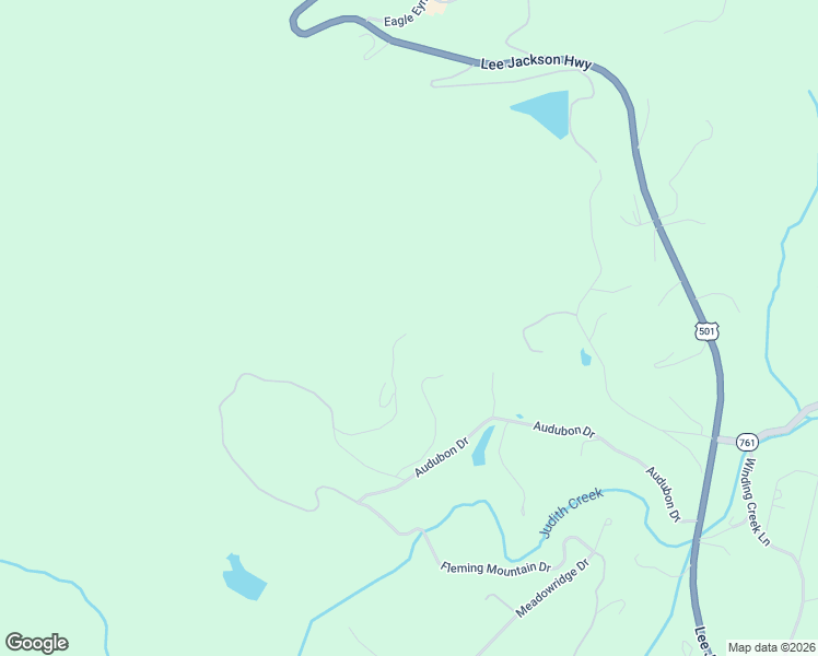 map of restaurants, bars, coffee shops, grocery stores, and more near 2351 Audubon Dr in Lynchburg