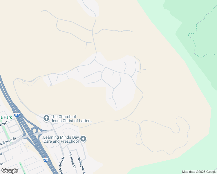 map of restaurants, bars, coffee shops, grocery stores, and more near 48920 Crestview Common in Fremont