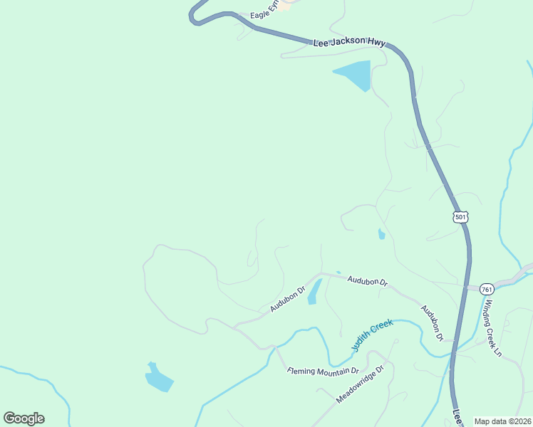 map of restaurants, bars, coffee shops, grocery stores, and more near 2351 Audubon Dr in Lynchburg