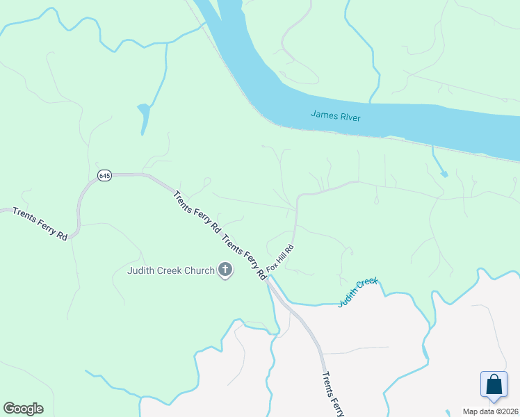 map of restaurants, bars, coffee shops, grocery stores, and more near 1134 Irish Court in Lynchburg