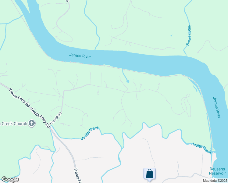 map of restaurants, bars, coffee shops, grocery stores, and more near 1651 Fox Hill Road in Lynchburg