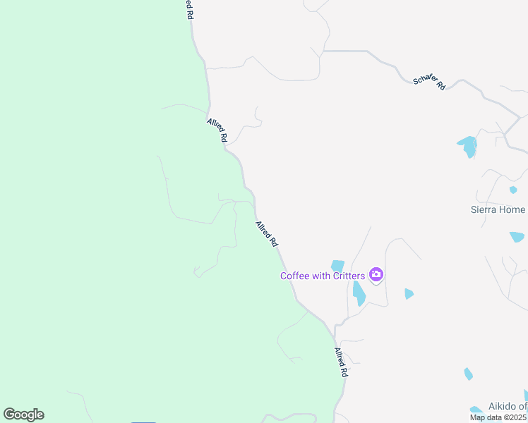 map of restaurants, bars, coffee shops, grocery stores, and more near 5232 Allred Road in Mariposa