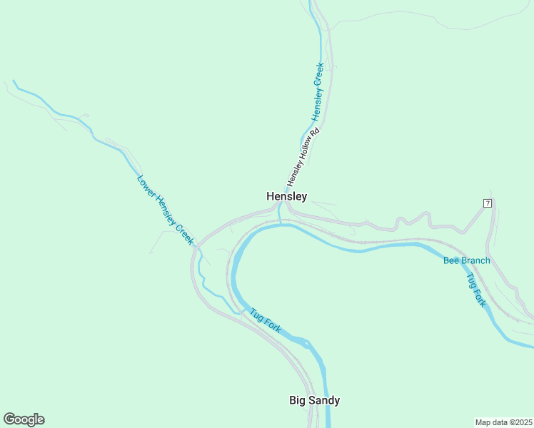 map of restaurants, bars, coffee shops, grocery stores, and more near in Hensley