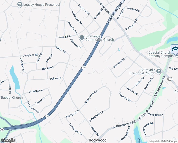 map of restaurants, bars, coffee shops, grocery stores, and more near 2024 Upshur Court in Richmond