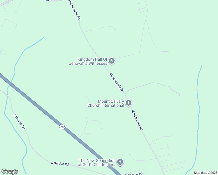 map of restaurants, bars, coffee shops, grocery stores, and more near 5340 Mountcastle Road in Providence Forge
