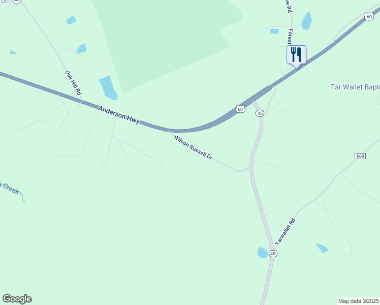 map of restaurants, bars, coffee shops, grocery stores, and more near 34 Wilson Russell Drive in Cumberland