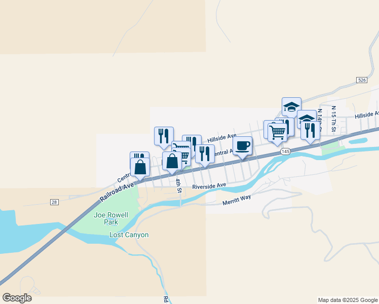 map of restaurants, bars, coffee shops, grocery stores, and more near in Dolores