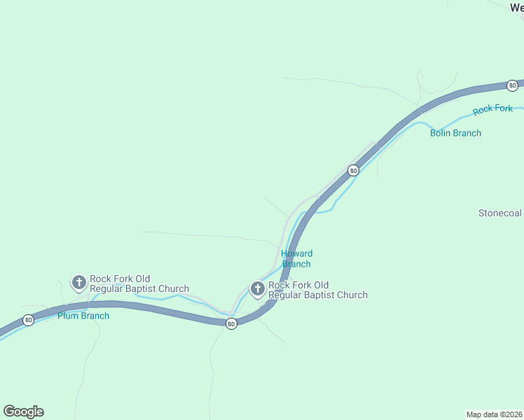 map of restaurants, bars, coffee shops, grocery stores, and more near 87 Combs Drive in Garrett