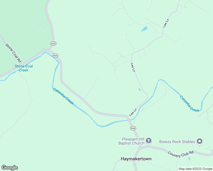 map of restaurants, bars, coffee shops, grocery stores, and more near 1502 Haymakertown Road in Troutville