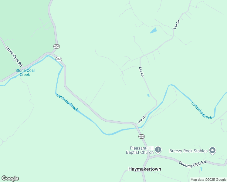 map of restaurants, bars, coffee shops, grocery stores, and more near 1502 Haymakertown Road in Troutville