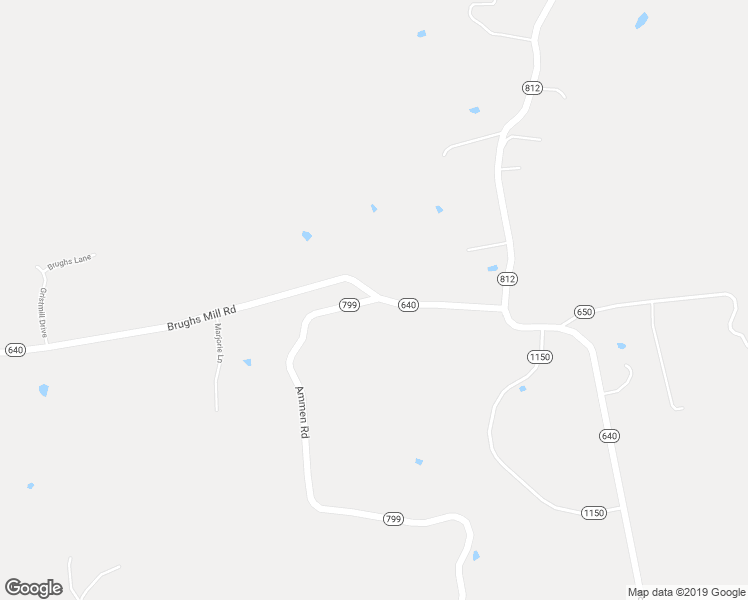 map of restaurants, bars, coffee shops, grocery stores, and more near 2944 Ammen Road in Fincastle