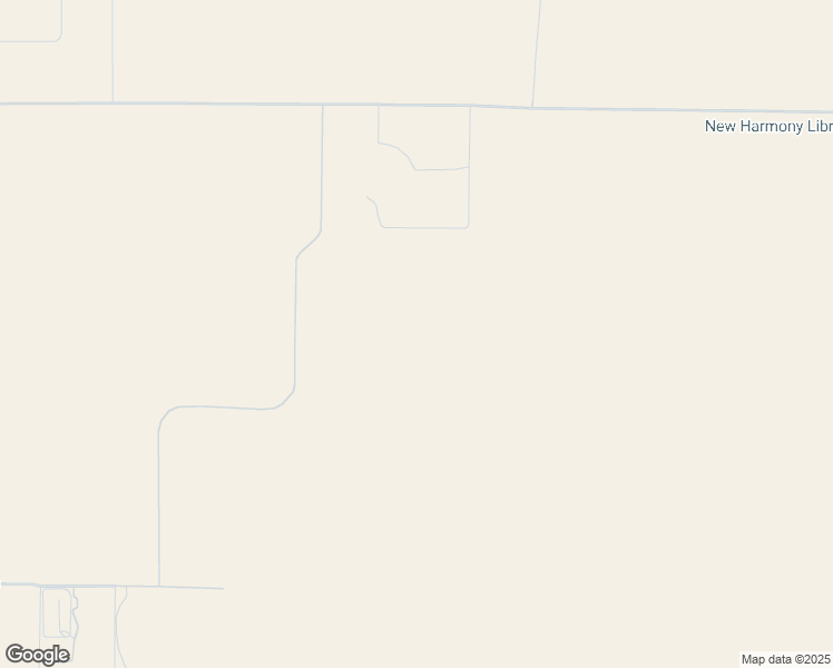 map of restaurants, bars, coffee shops, grocery stores, and more near Unnamed Road in New Harmony