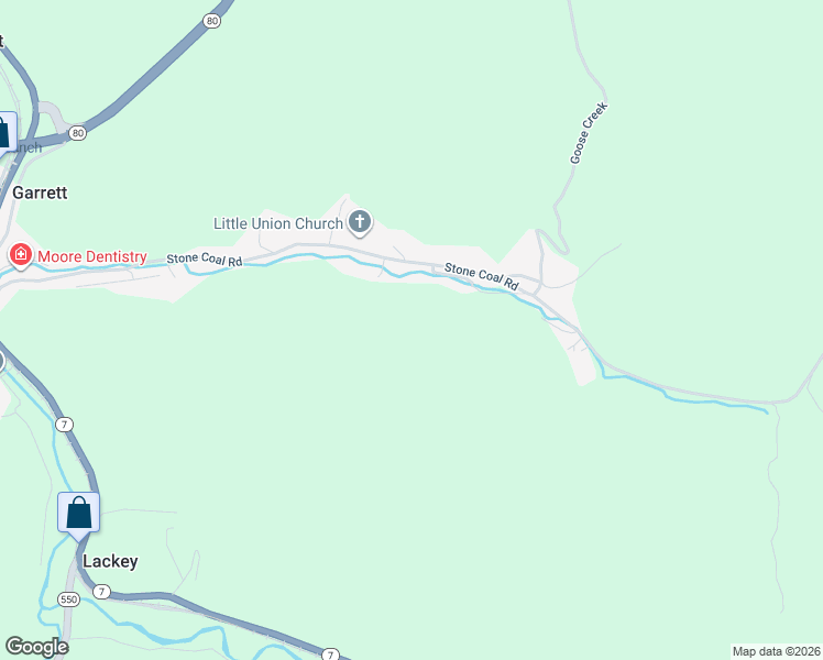 map of restaurants, bars, coffee shops, grocery stores, and more near 45-71 Lawson Drive in Garrett