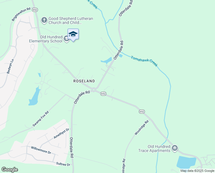 map of restaurants, bars, coffee shops, grocery stores, and more near 1821 Old Hundred Road in Midlothian
