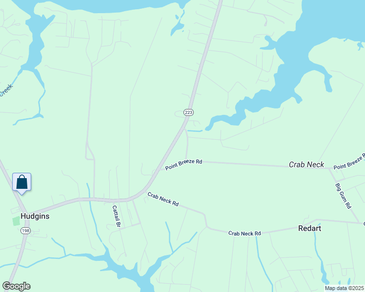 map of restaurants, bars, coffee shops, grocery stores, and more near 73 Hicksville Road in Hudgins