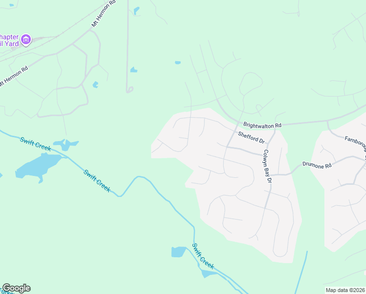 map of restaurants, bars, coffee shops, grocery stores, and more near 2018 Tulip Hill Drive in Midlothian