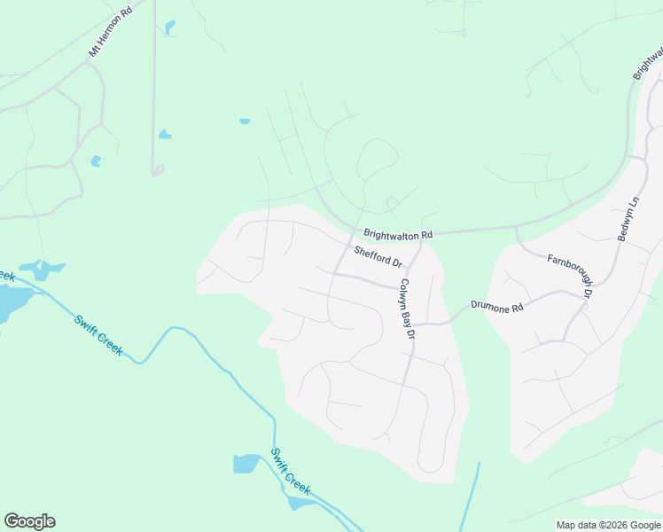map of restaurants, bars, coffee shops, grocery stores, and more near 16507 Lambourne Road in Midlothian