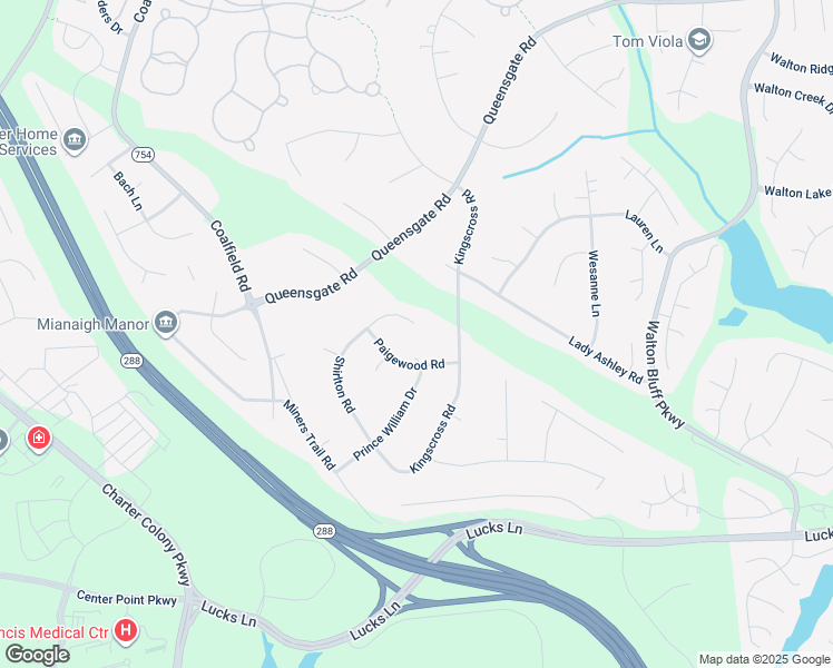 map of restaurants, bars, coffee shops, grocery stores, and more near 1201 Shirlton Road in Midlothian