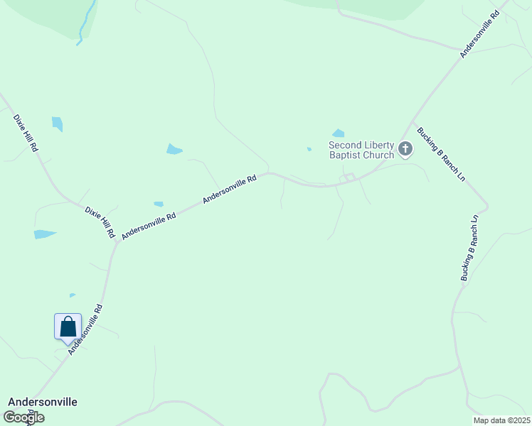 map of restaurants, bars, coffee shops, grocery stores, and more near 6110 Andersonville Road in Dillwyn