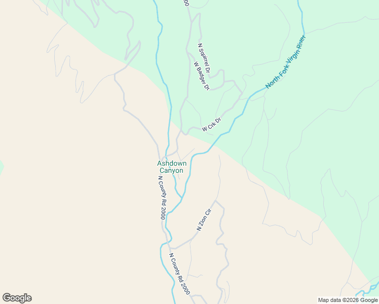 map of restaurants, bars, coffee shops, grocery stores, and more near 1355 North Fork County Road in Duck Creek Village