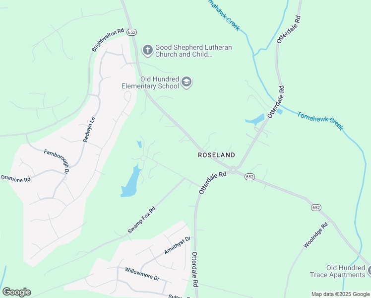 map of restaurants, bars, coffee shops, grocery stores, and more near 1618 Old Hundred Road in Midlothian