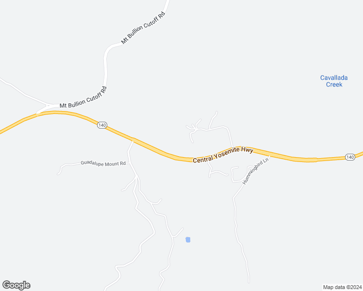 map of restaurants, bars, coffee shops, grocery stores, and more near 3675 California 140 in Mariposa