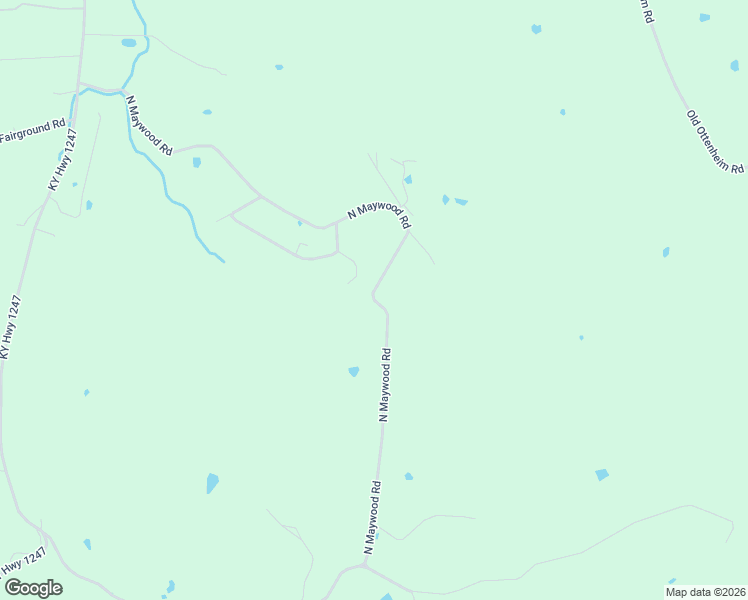 map of restaurants, bars, coffee shops, grocery stores, and more near North Maywood Road in Stanford