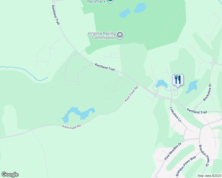 map of restaurants, bars, coffee shops, grocery stores, and more near 10804 White Dogwood Drive in Providence Forge