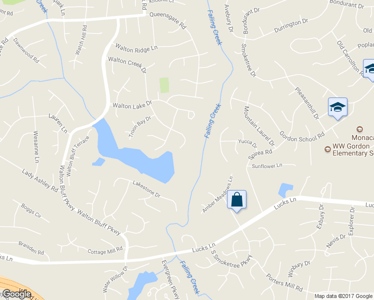 map of restaurants, bars, coffee shops, grocery stores, and more near 1315 Walton Creek Drive in Midlothian