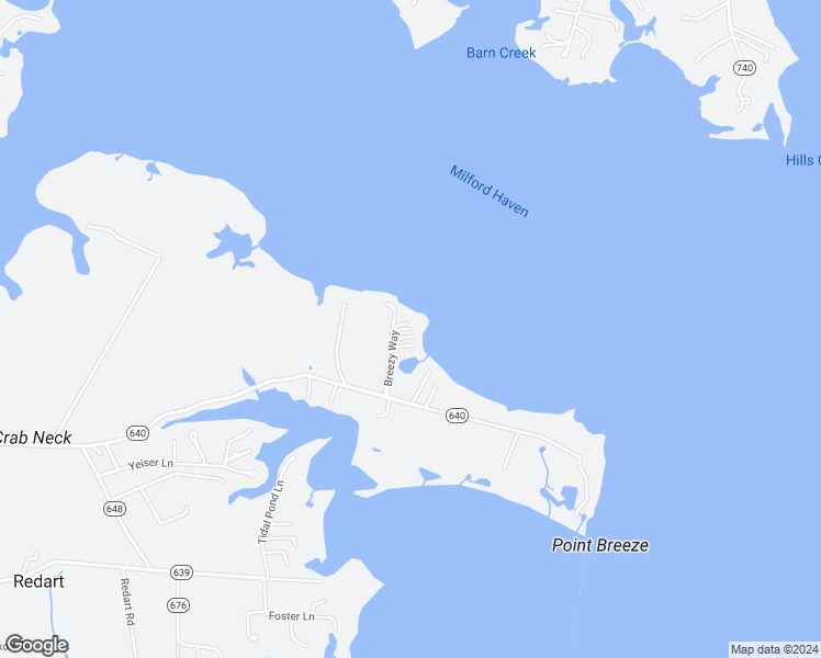 map of restaurants, bars, coffee shops, grocery stores, and more near 144 Breezy Way in Hudgins