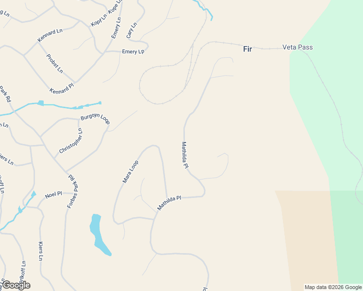 map of restaurants, bars, coffee shops, grocery stores, and more near Mathilda Place in Fort Garland