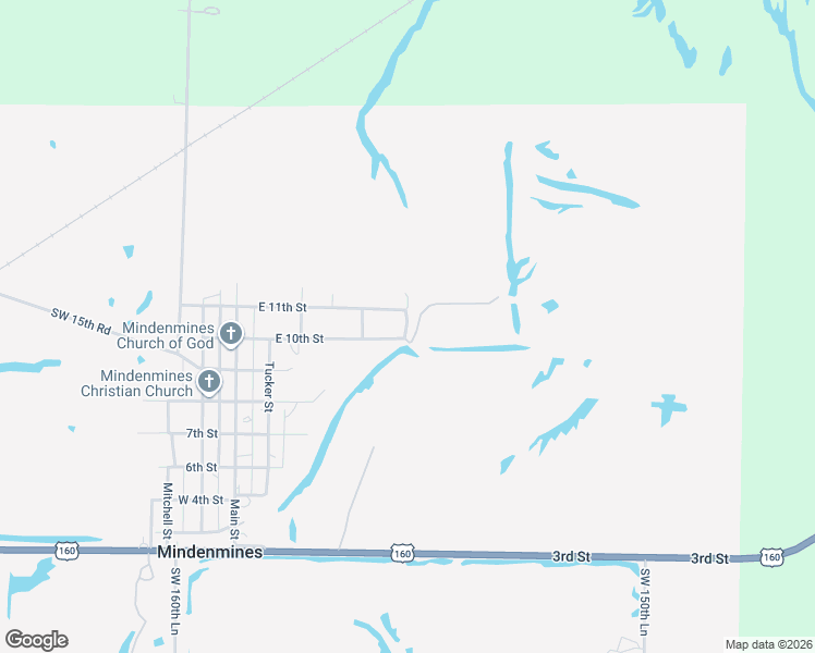 map of restaurants, bars, coffee shops, grocery stores, and more near 1001 Nelson Street in Mindenmines