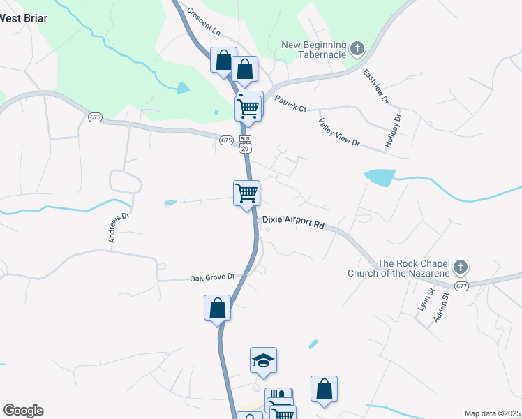 map of restaurants, bars, coffee shops, grocery stores, and more near 3721 South Amherst Highway in Madison Heights