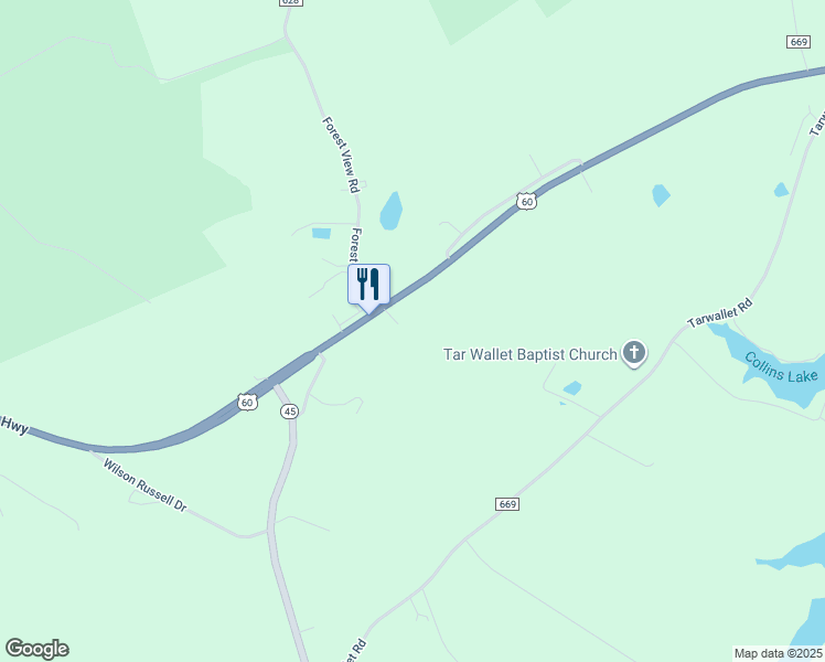 map of restaurants, bars, coffee shops, grocery stores, and more near 1869 Anderson Highway in Cumberland